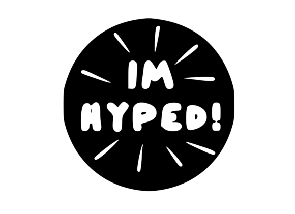 Good Job Sticker Hyped: Elevate Your Designs