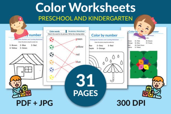 Kindergarten Vocabulary Book for Kids
