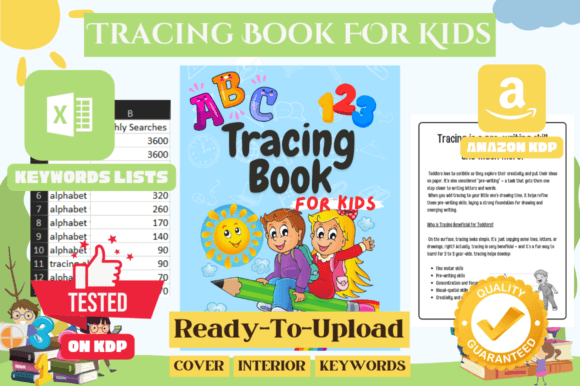 Strategic Foundations: Leveraging the Alphabet Numbers Tracing Book for Kids in Early Development