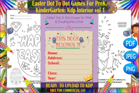 Unlocking Early Learning Potential with Easter Dot to Dot Games for Kids KDP1